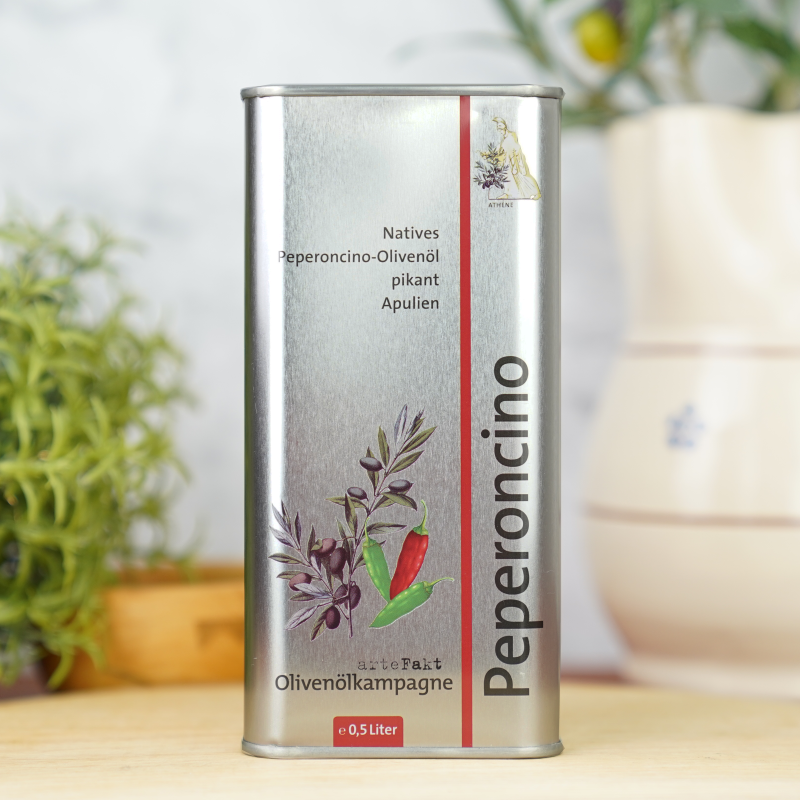 Bio-Peperoncino-Olivenöl, pikant
