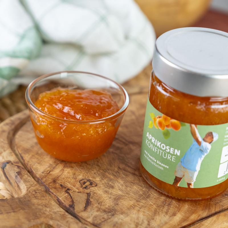 Aprikosenkonfitüre von Familie Sinanos