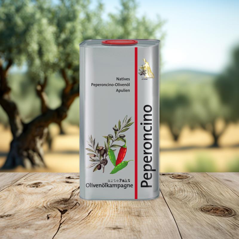 Bio-Peperoncino-Olivenöl, pikant