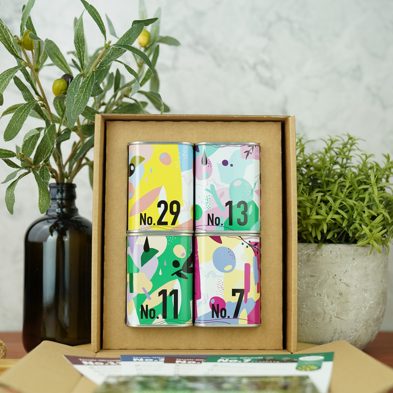 4er-Set l' arte dell' oliva