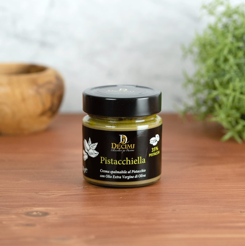 Olivenöl-Pistazien-Creme "Pistacchiella" Olivenöl-Pistazien-Creme "Pistacchiella"