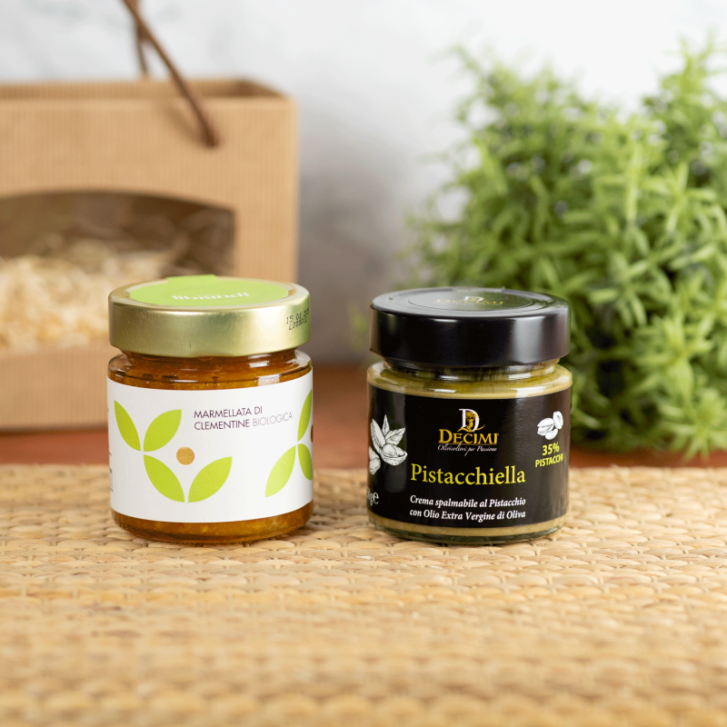 Süße Verführer - Clementine/Pistazie Süße Verführer - Clementine/Pistazie