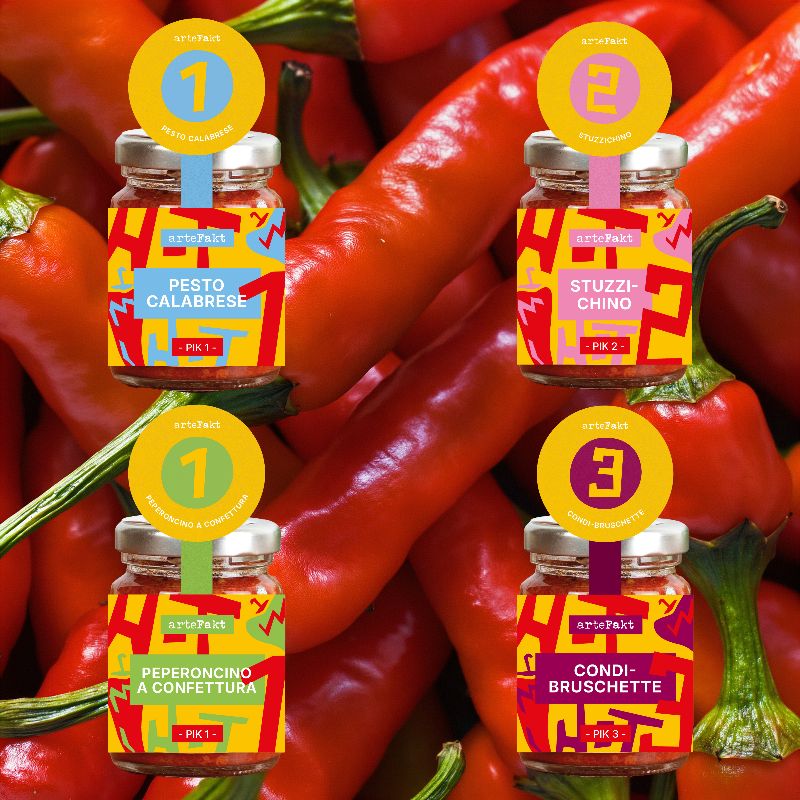 Peperoncino-Set pikant