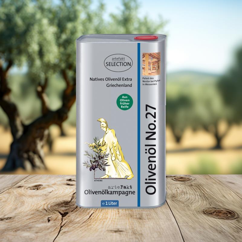Olivenöl No.27 grün - Messenien