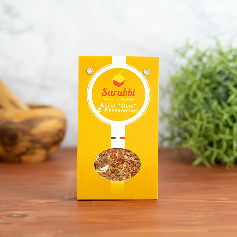 Aglio Olio e Peperoncino, 100 g Aglio Olio e Peperoncino, 100 g
