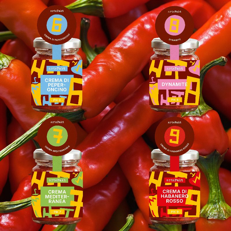 Peperoncino-Set feurig