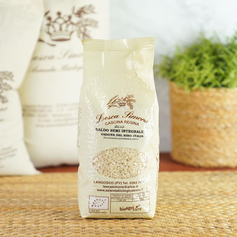 Baldo Bio Halbvollkorn-Reis, 1 kg Packung