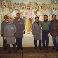 Mitarbeiter der Kooperative Emanuele de Deo