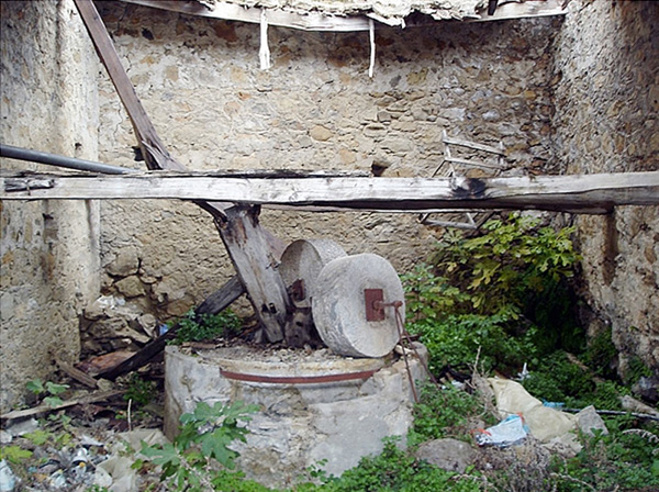 Die alte Ölmühle in Skinokapsala