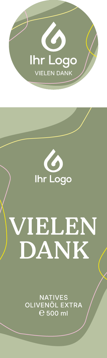 Designvorschlag 3 – Dankeschön und elegant