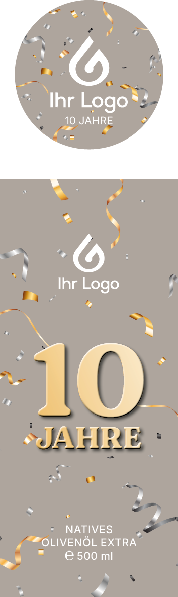 Designvorschlag 6 – Jubiläum und edel