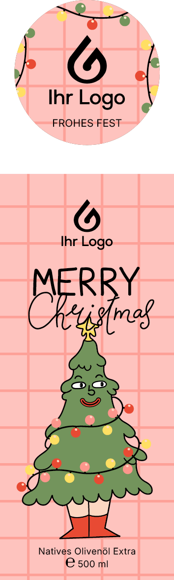 Designvorschlag 9 – Weihnachten und verspielt