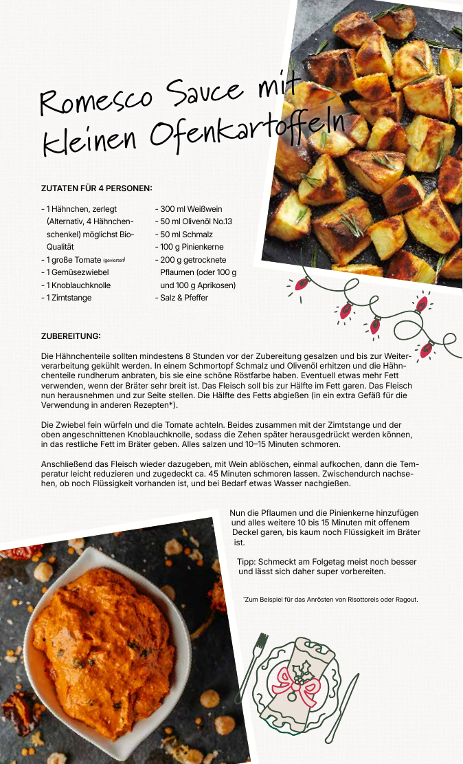 Rezept der Adventsbox Katalonien